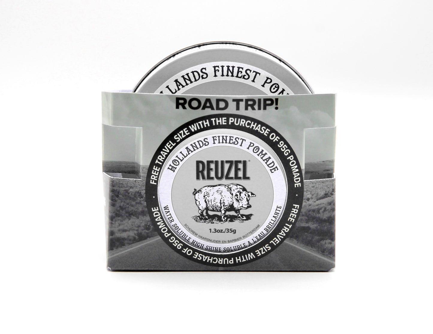 Road Trip 2025: FREE CLAY Pomade 1.3oz with Clay 3.38oz Purchase!