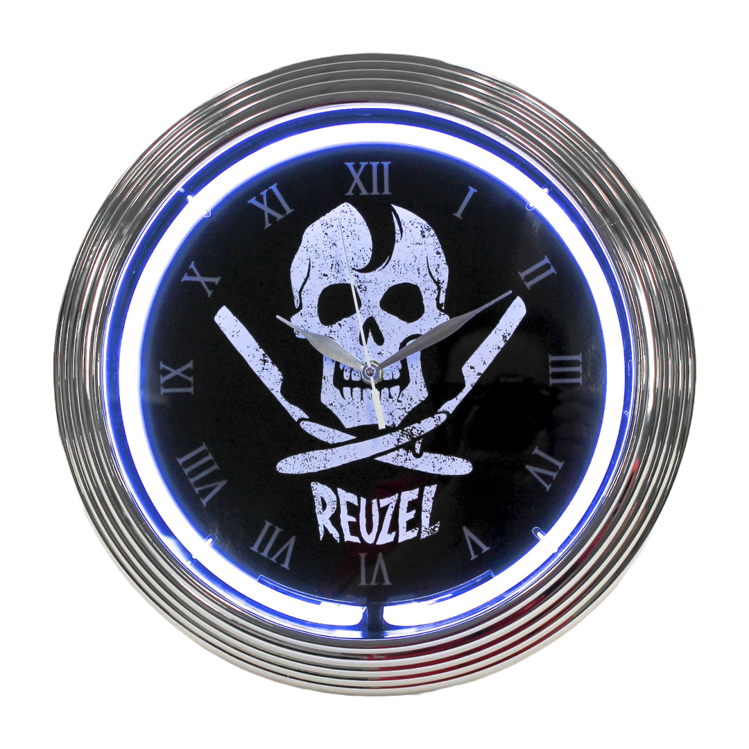 NEW Jolly Roger Neon Clock