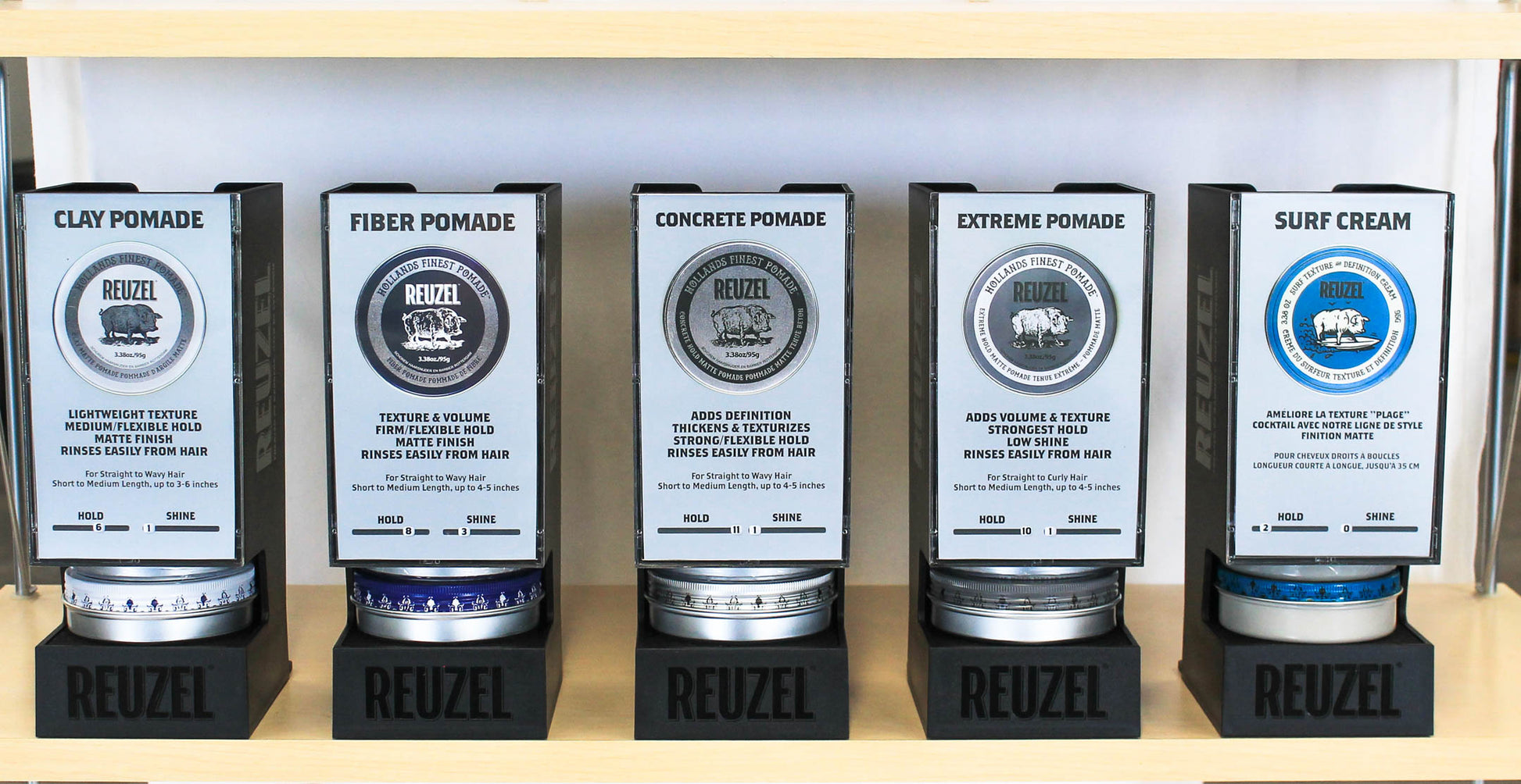 Reuzel Gravity Feed - 3.38oz/95g (Set of 2)