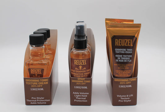 Grooming Tonic Essentials + Merch Kit - 20%+ off!