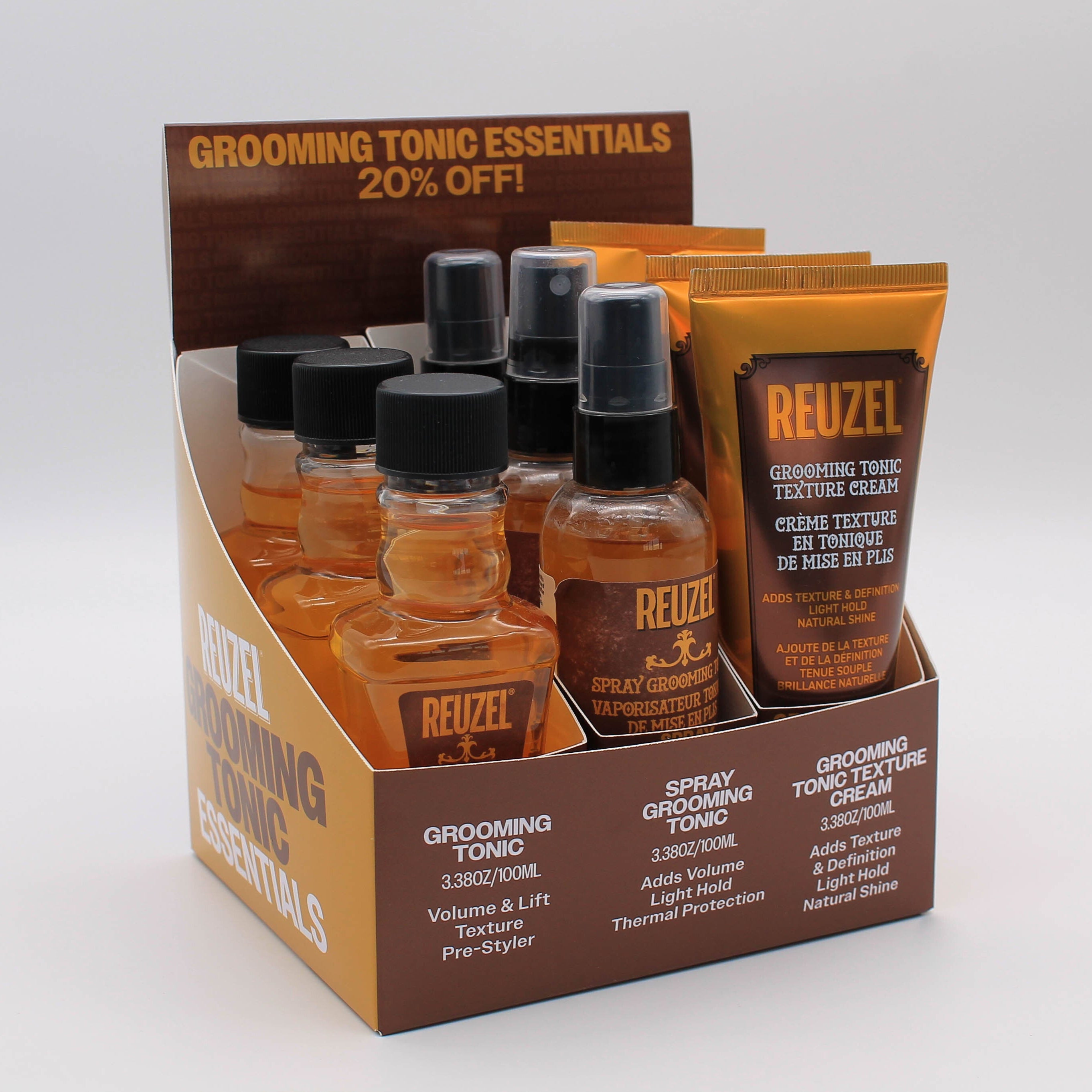 Grooming Tonic Essentials + Merch Kit - 20%+ off!