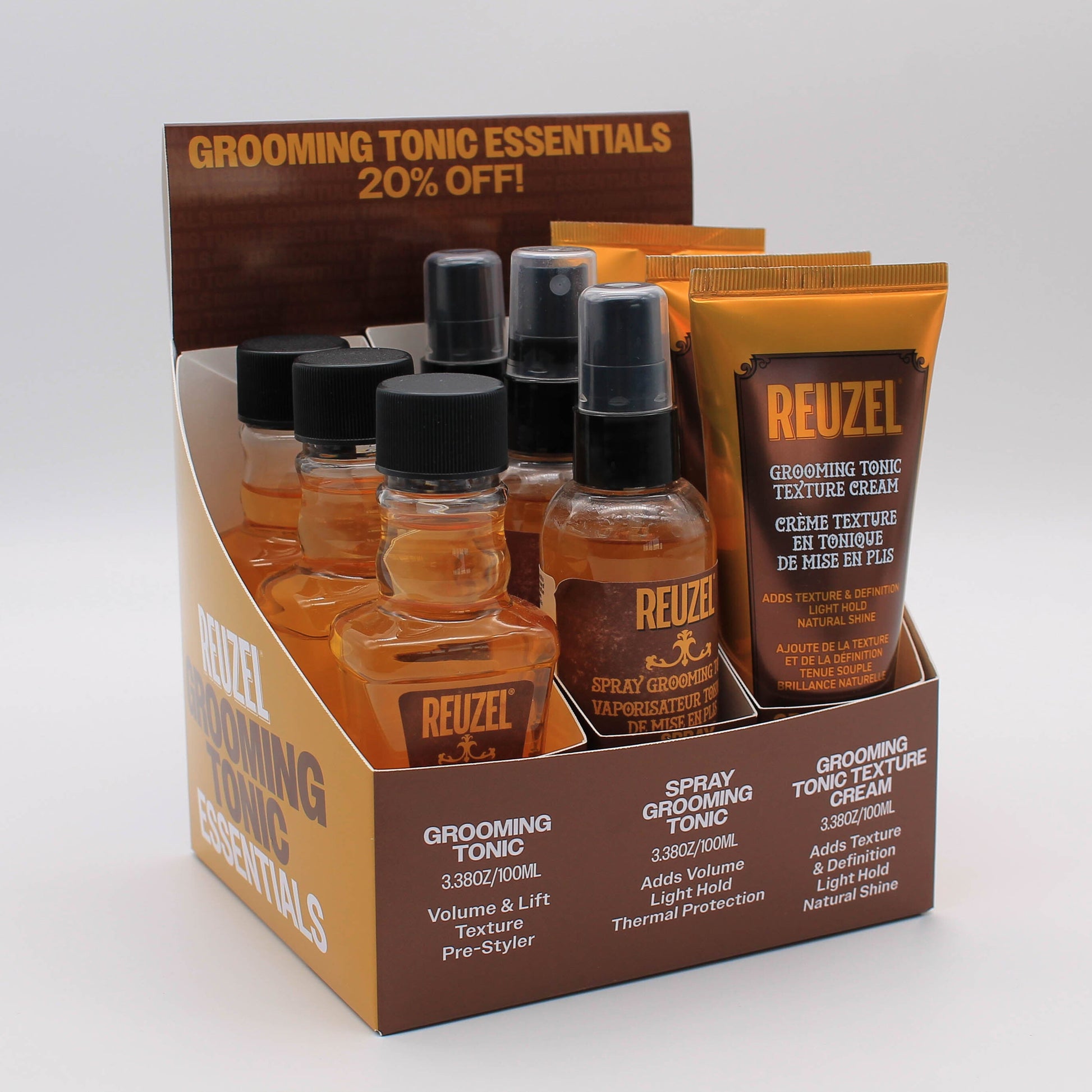 Grooming Tonic Essentials + Merch Kit - 20%+ off!