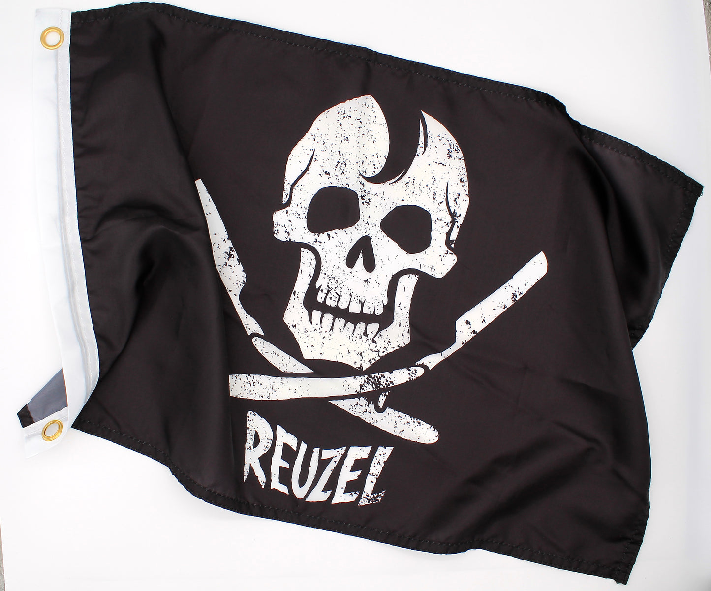NEW Jolly Roger REUZEL Flag