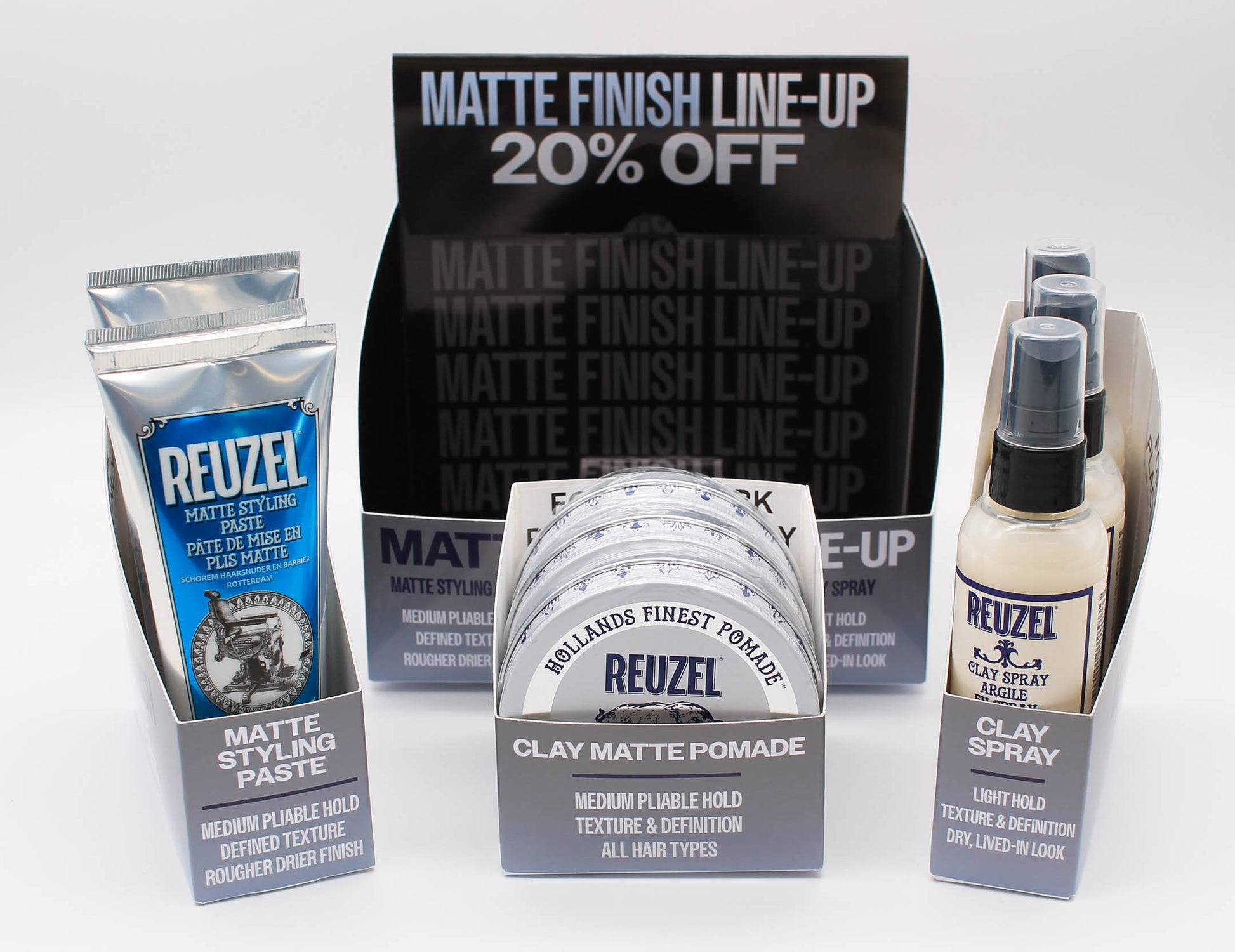 20% OFF! Matte Finish Line-Up