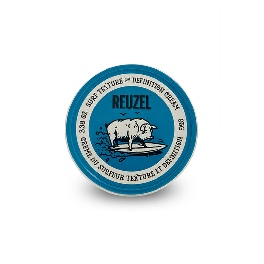 Vendor Surf Texture and Definition Cream jar with a clean label, showing the product front and shadowed background.