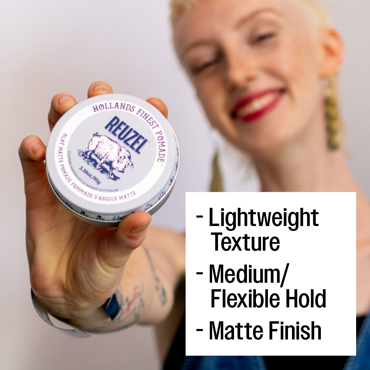 Road Trip 2025: FREE CLAY Pomade 1.3oz with Clay 3.38oz Purchase!