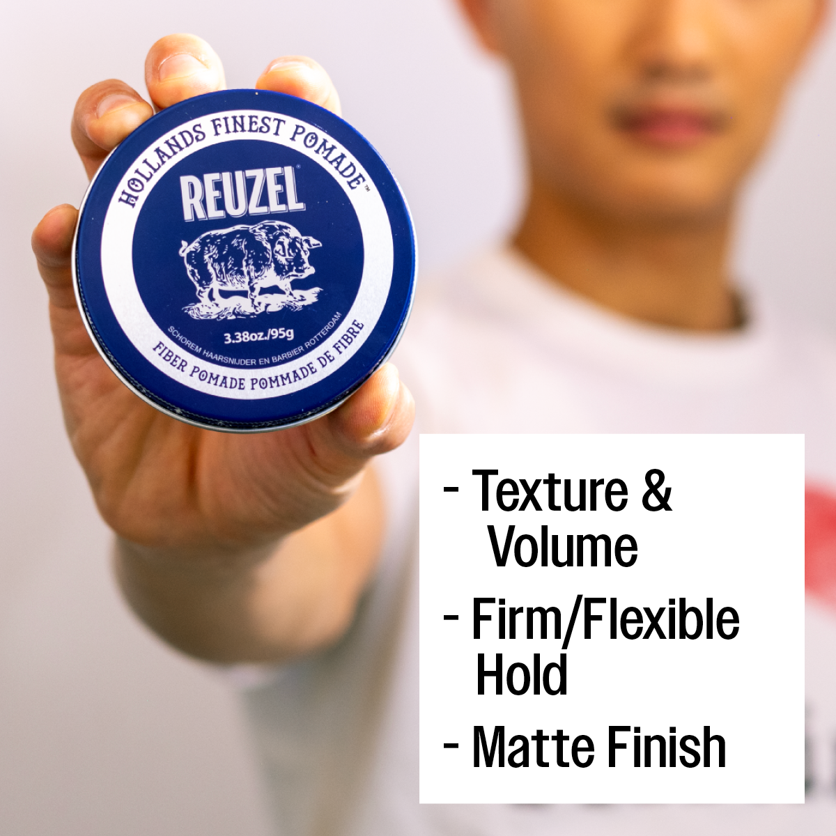 Fiber Pomade Case of 12 - 3.38oz/95g