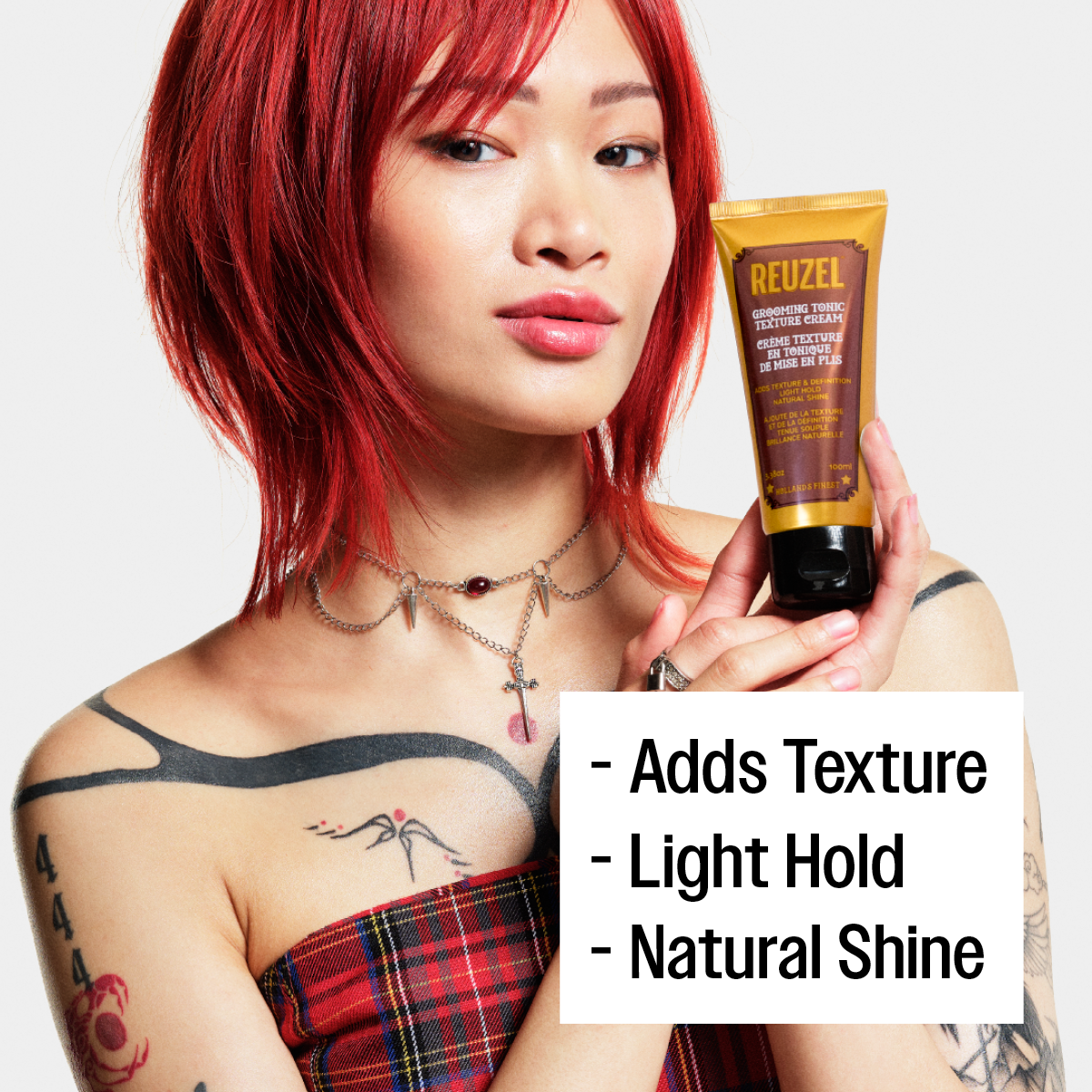 Grooming Tonic Texture Cream Case of 12 - 3.38oz/100ml