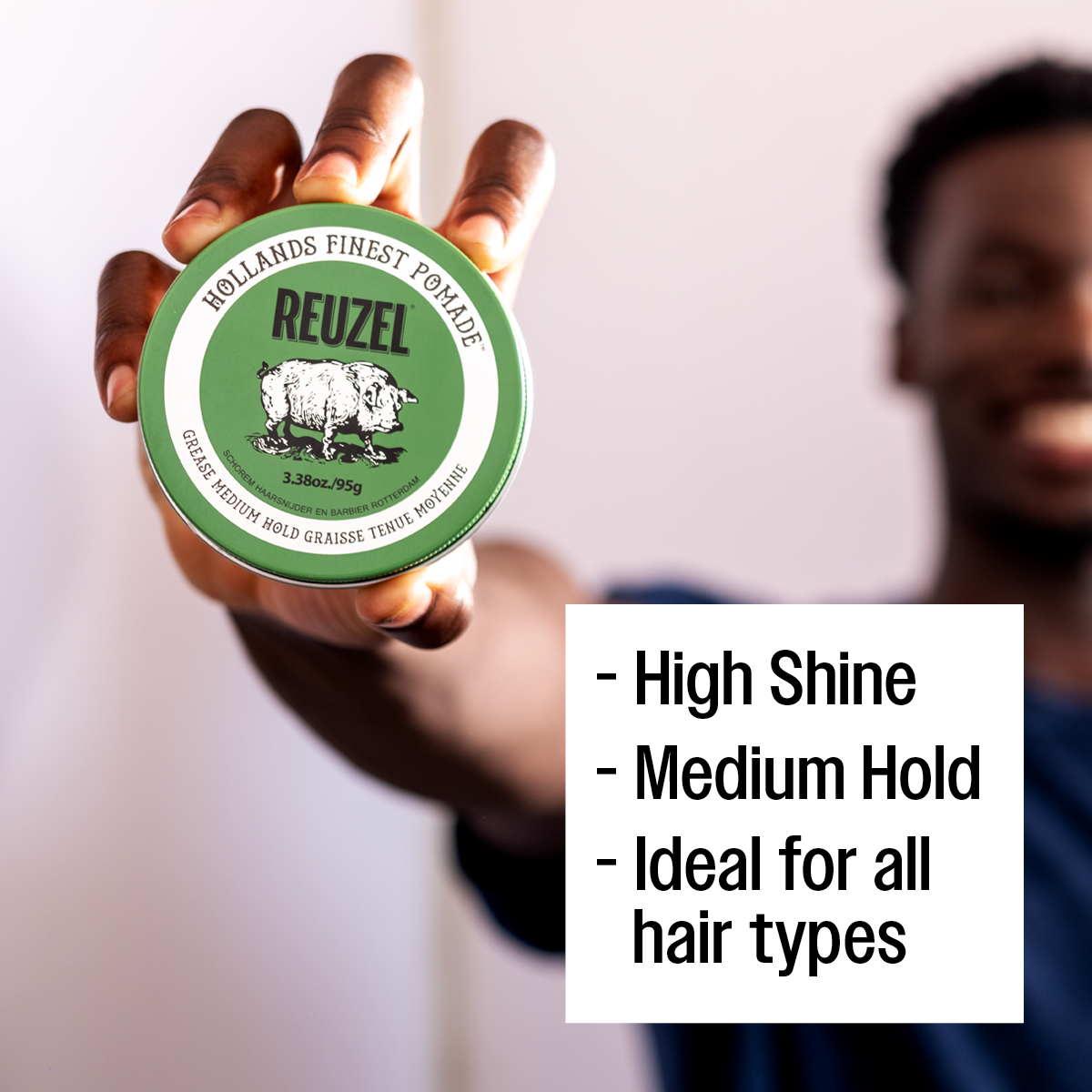 Green Pomade Grease Case of 12 - 3.38oz/95g