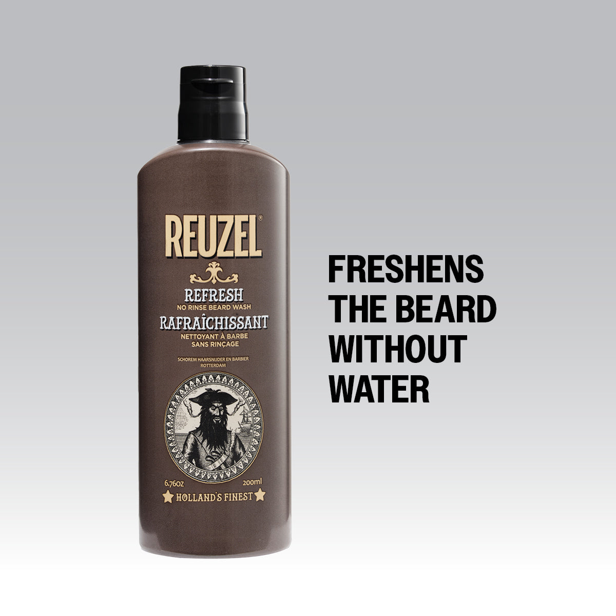 REFRESH No Rinse Beard Wash