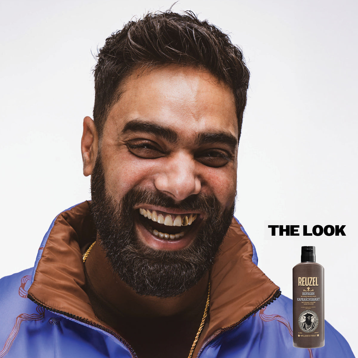 REFRESH No Rinse Beard Wash