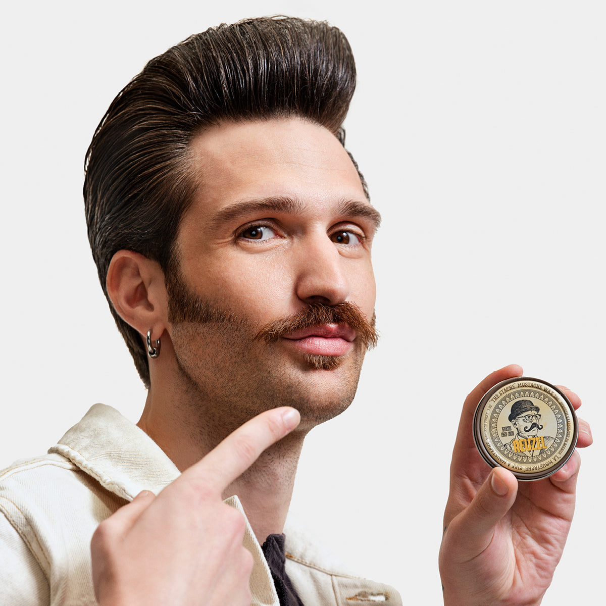Bourbon Sidecar Mustache Wax