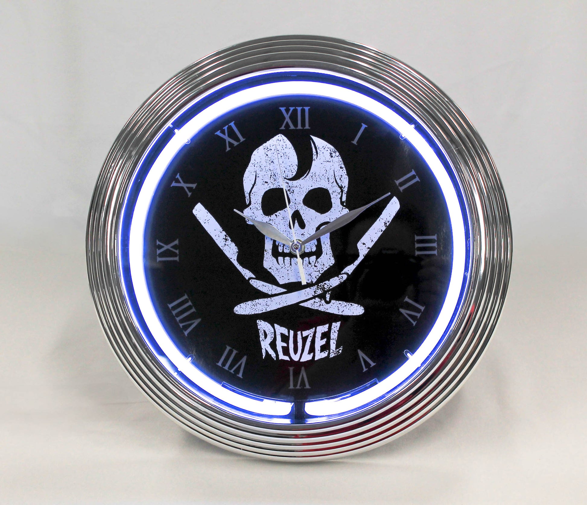 NEW Jolly Roger Neon Clock