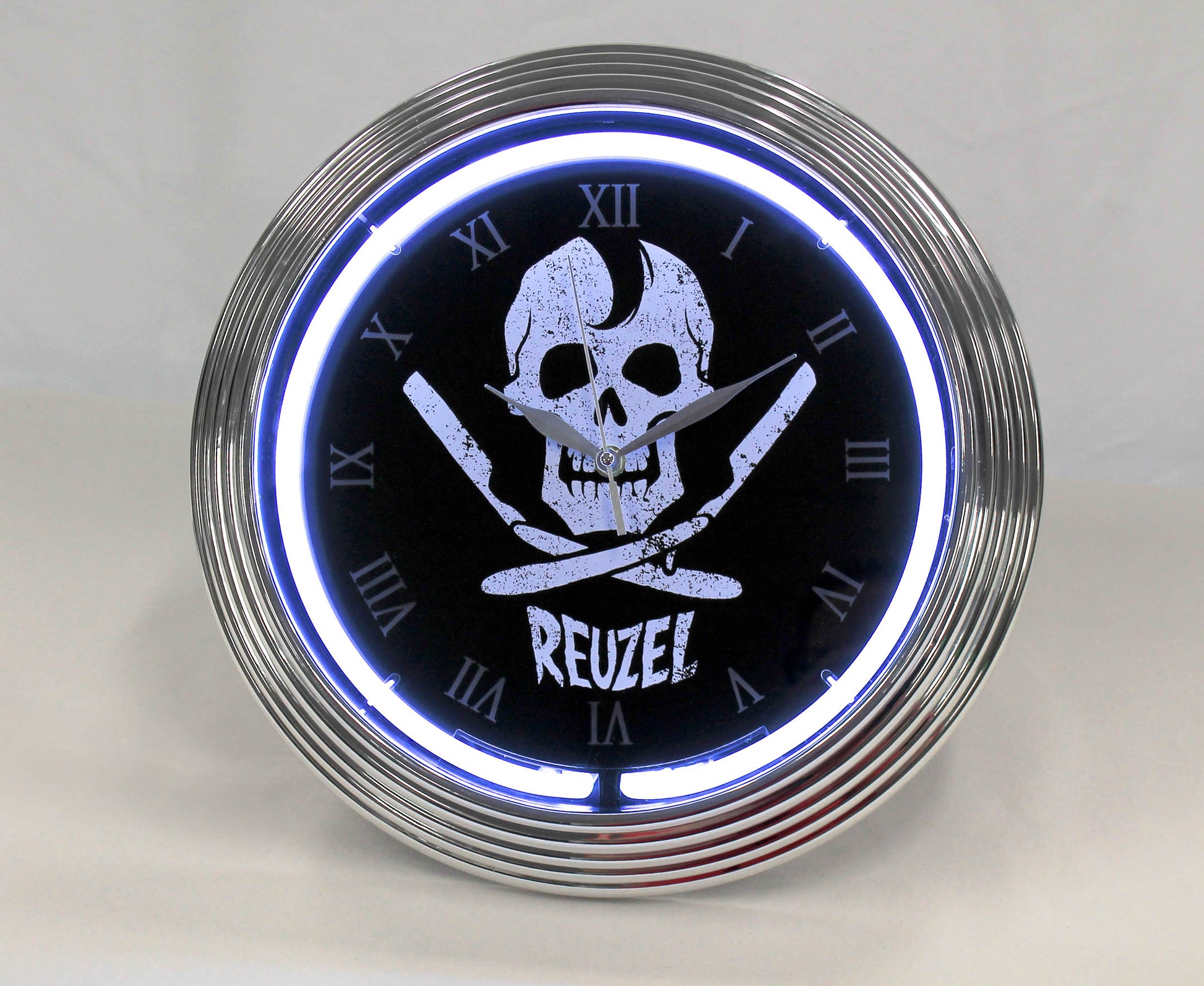 NEW Jolly Roger Neon Clock
