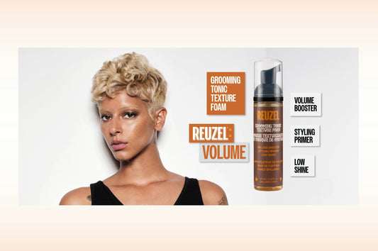 Pump Up the Volume with REUZEL Grooming Tonic Texture Foam