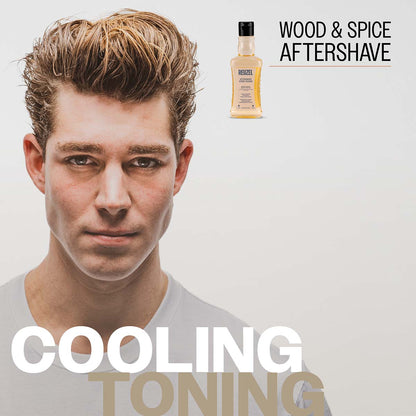Reuzel wood and spice aftershave cooling toning