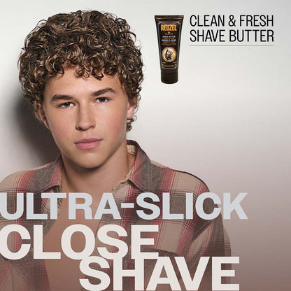 Reuzel clean and fresh shave butter ultra slick close shave