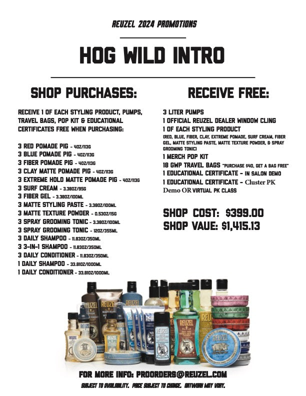Hog Wild Intro - Save 71%!