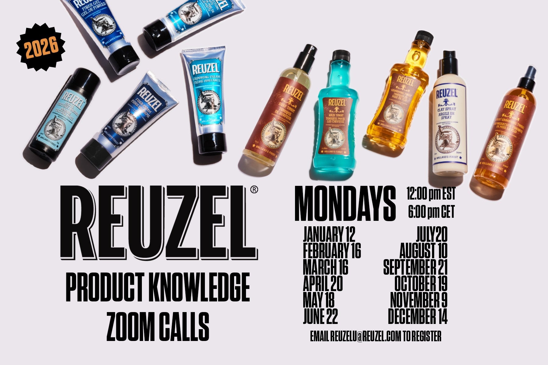 REUZEL PRODUCT EDUCATION