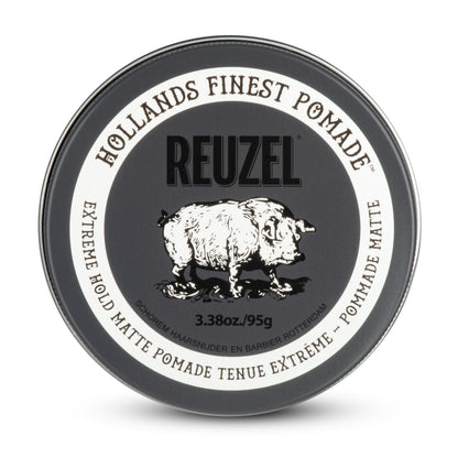 Extreme Hold Matte Pomade Case of 12 - 3.38oz/95g