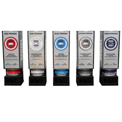 (2) FREE Displays with (6) 1.3 oz Blue & (6) Extreme Pomades