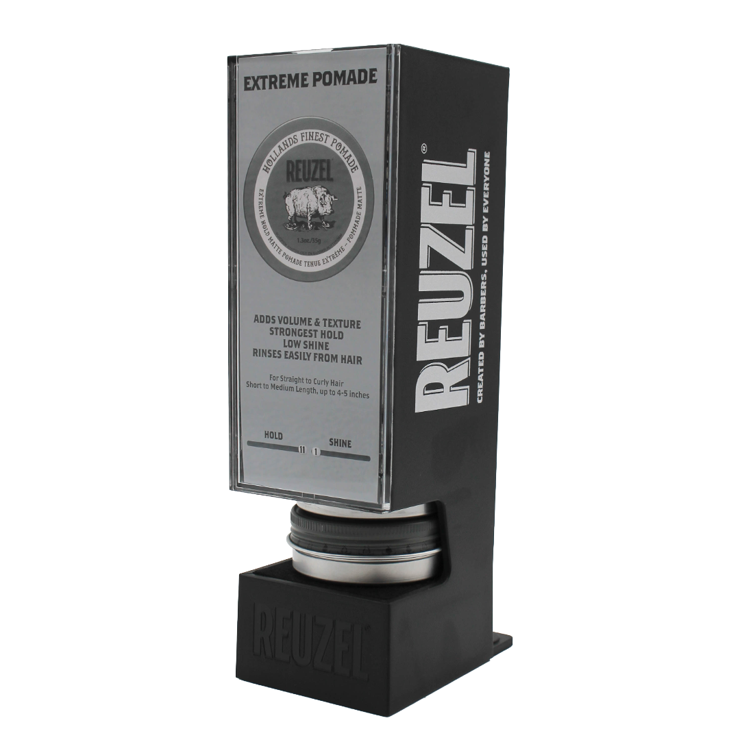 (2) FREE Displays with (6) 1.3 oz Blue & (6) Extreme Pomades