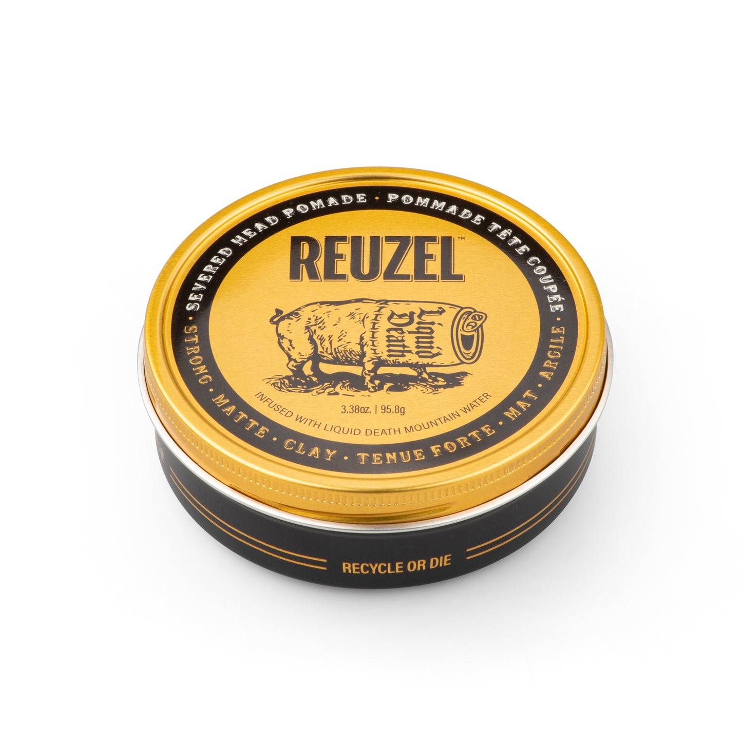 REUZEL x Liquid Death Severed Head Pomade