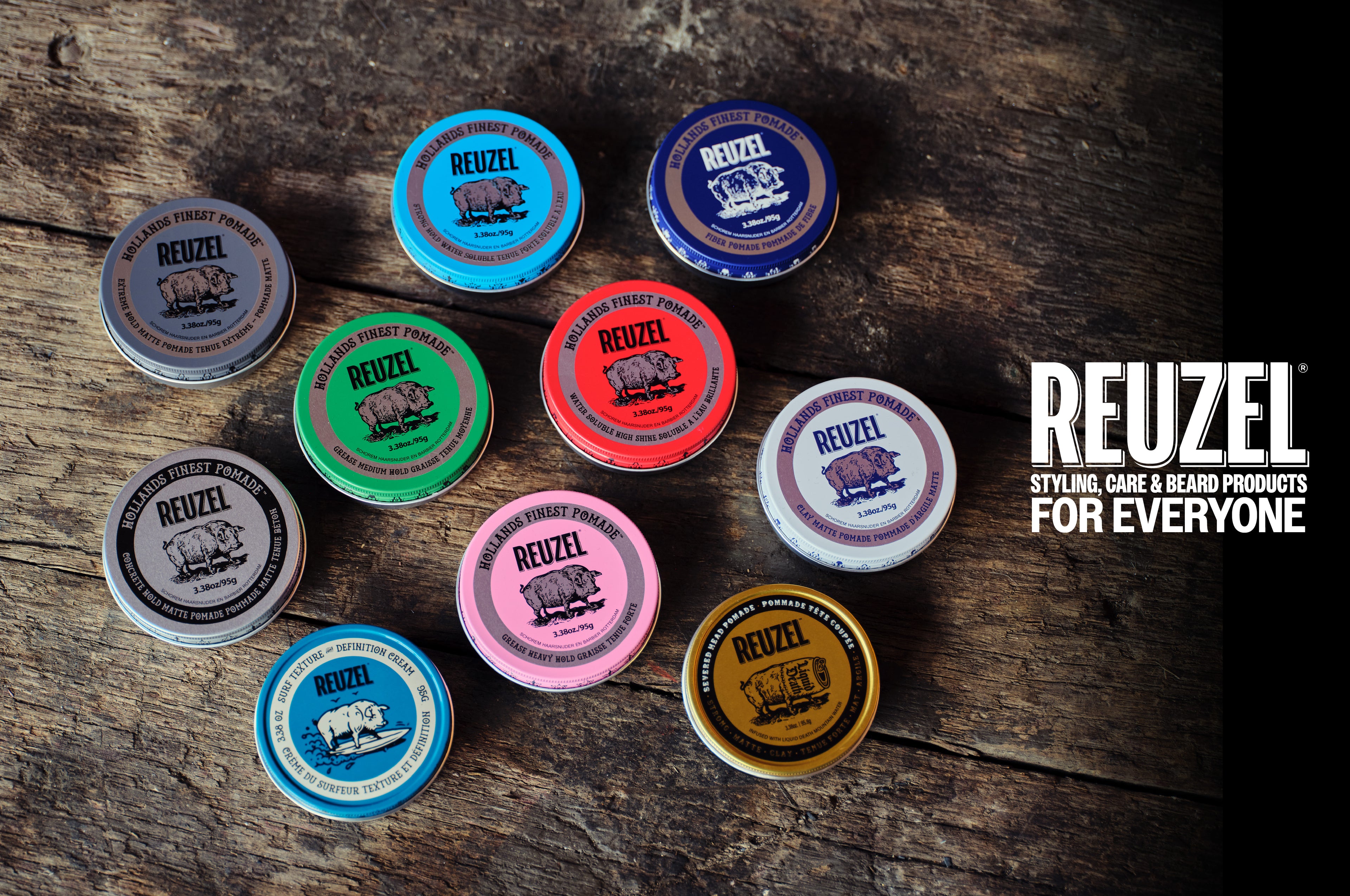NEW LOOK 3.38oz Pomade Tins 