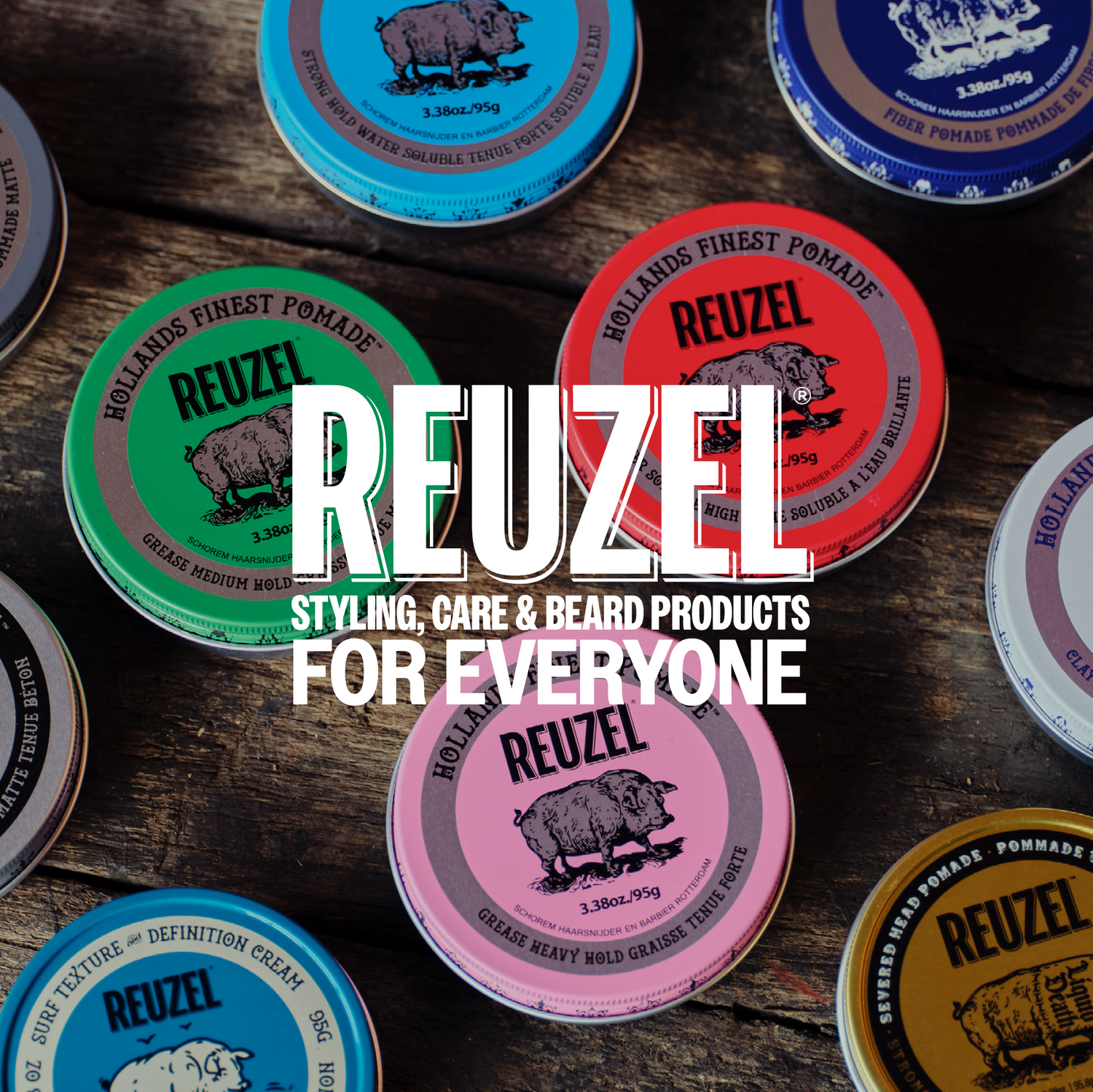 NEW LOOK 3.38oz Pomade Tins 