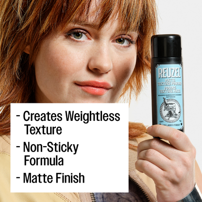 Matte Texture Powder - Infographic