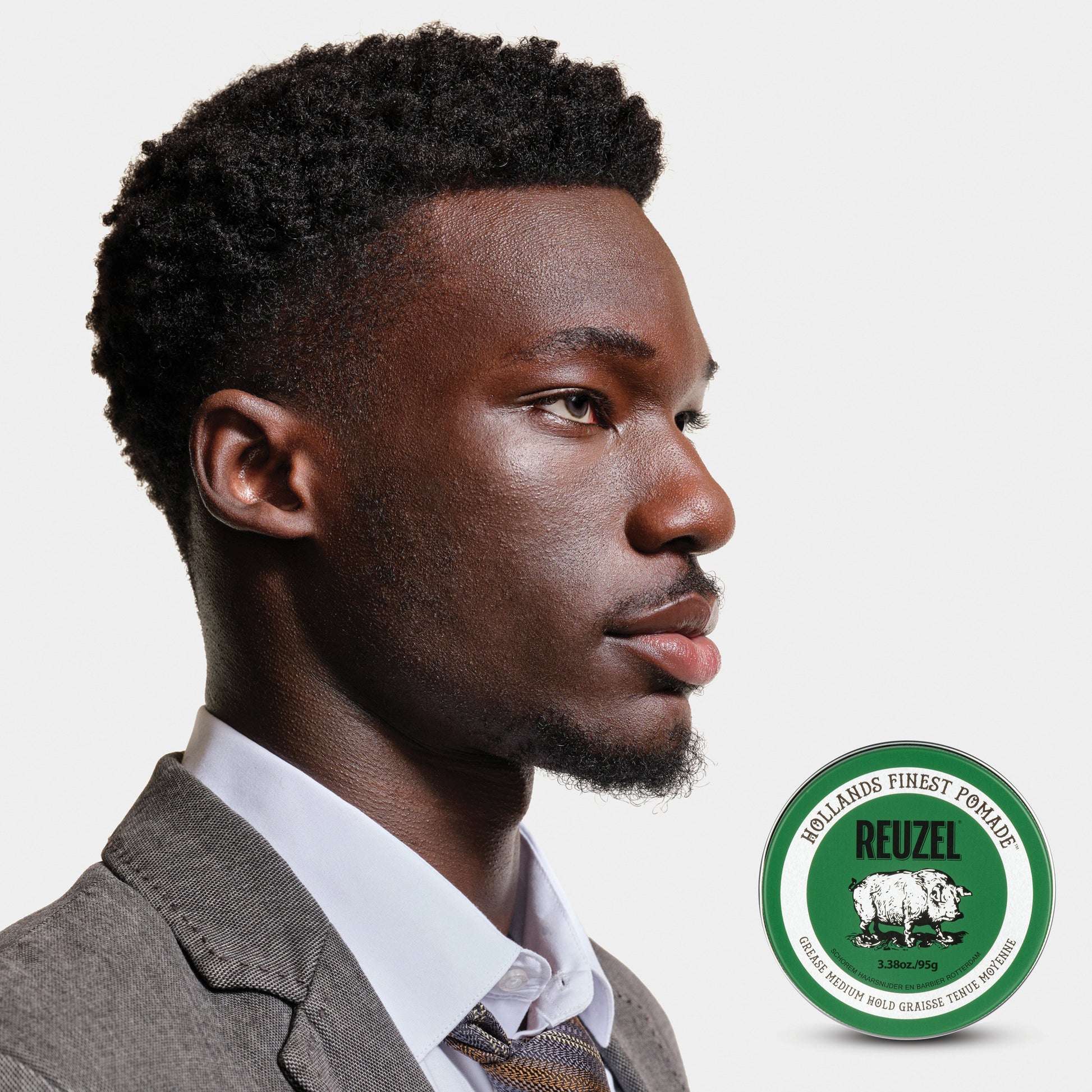 Green Pomade Grease Case of 12 - 3.38oz/95g