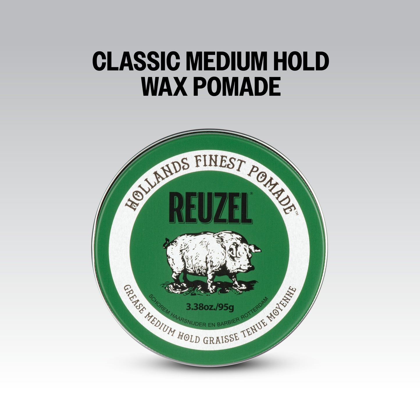 Green Pomade Grease Case of 12 - 3.38oz/95g