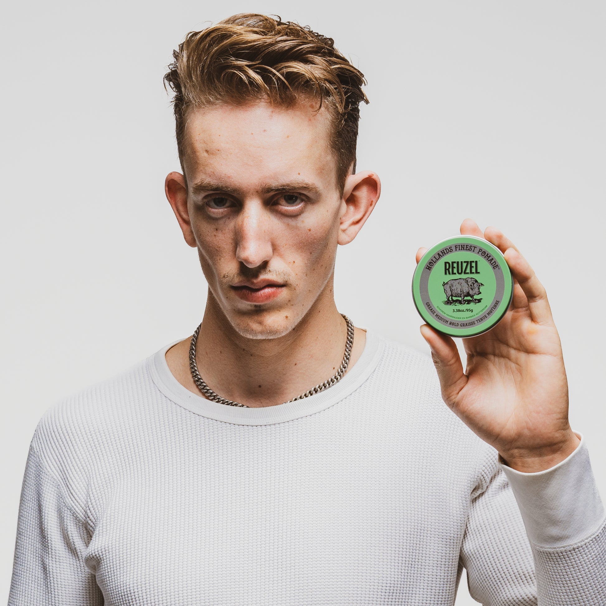 Green Pomade Grease Case of 12 - 3.38oz/95g
