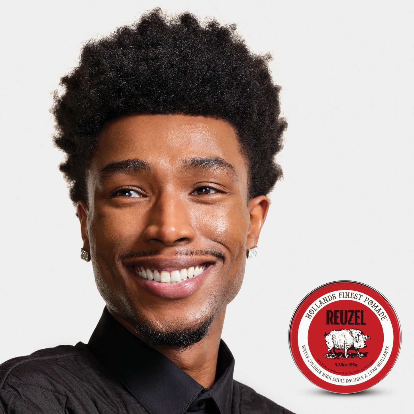 Red Pomade Water Soluble Case of 12 - 3.38oz/95g