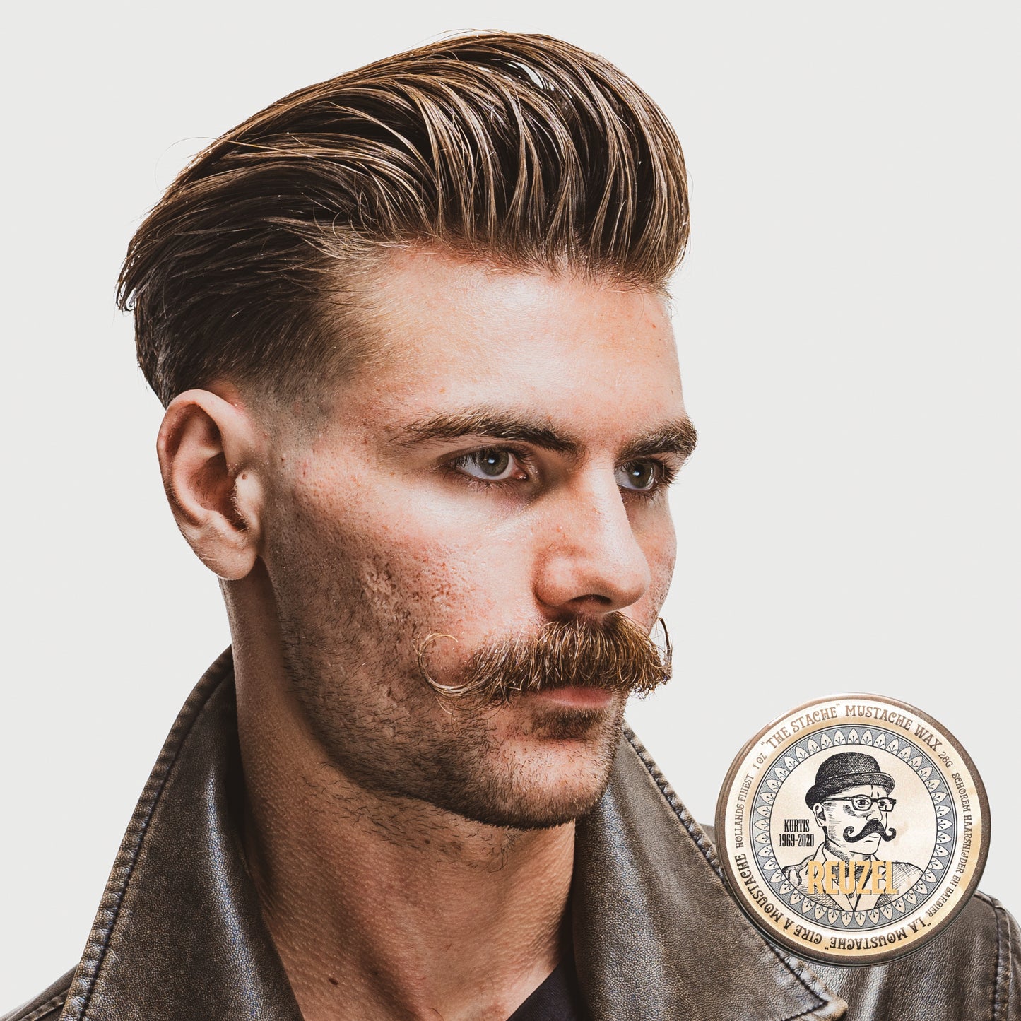 Bourbon Sidecar Mustache Wax - Pro REUZEL