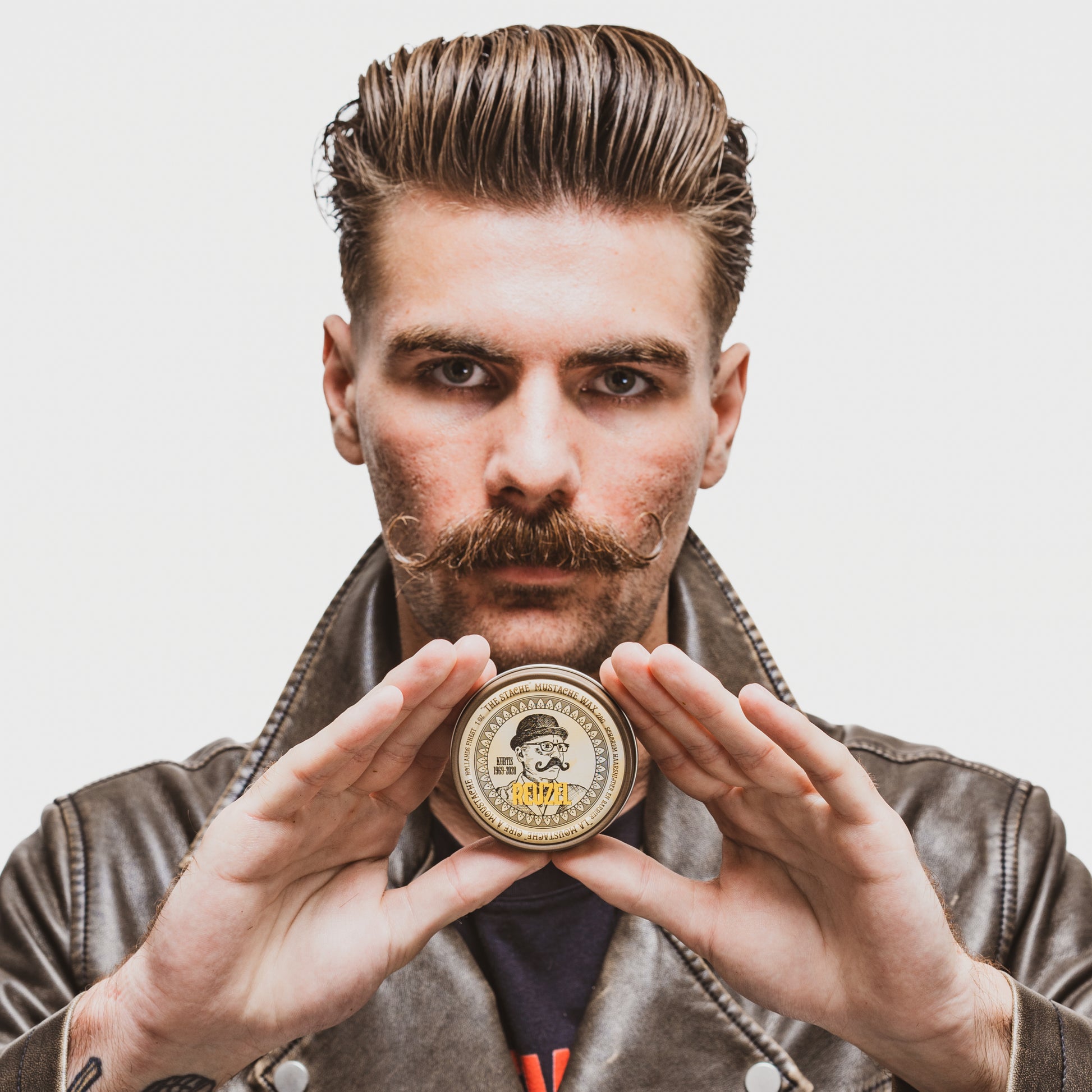 Bourbon Sidecar Mustache Wax - Pro REUZEL