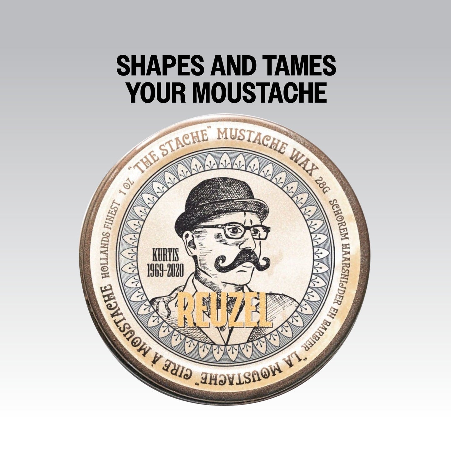 Bourbon Sidecar Mustache Wax - Pro REUZEL