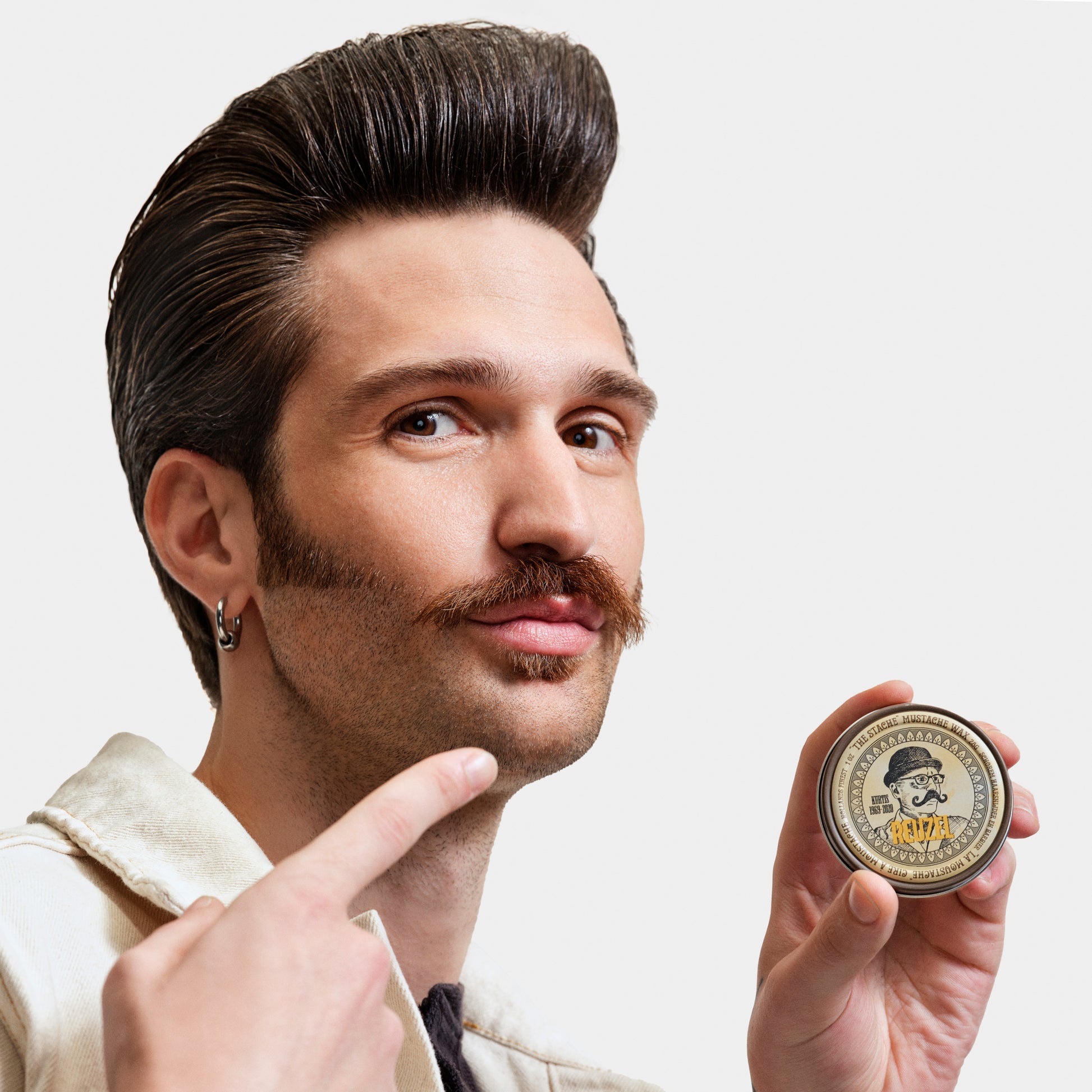 Bourbon Sidecar Mustache Wax - Pro REUZEL