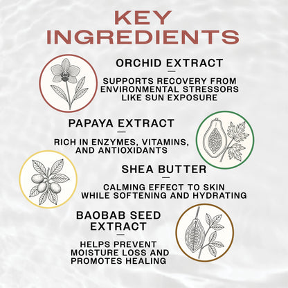 Hydrabalm skincare product by Vendor, featuring a sleek container with hydrating formula and natural ingredients visible on the label.