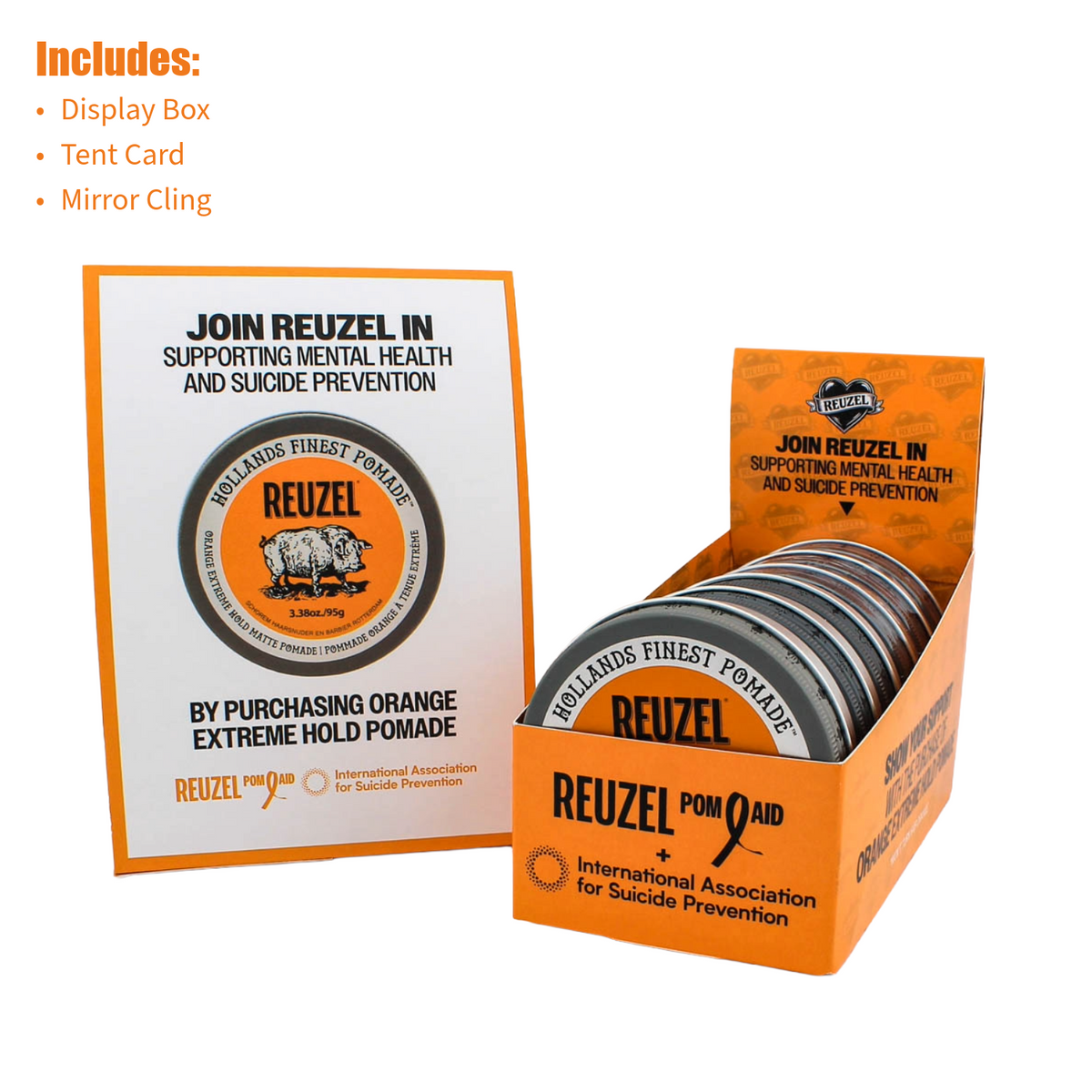 Orange Extreme Merch Kit *No Pomade, Marketing Materials Only*