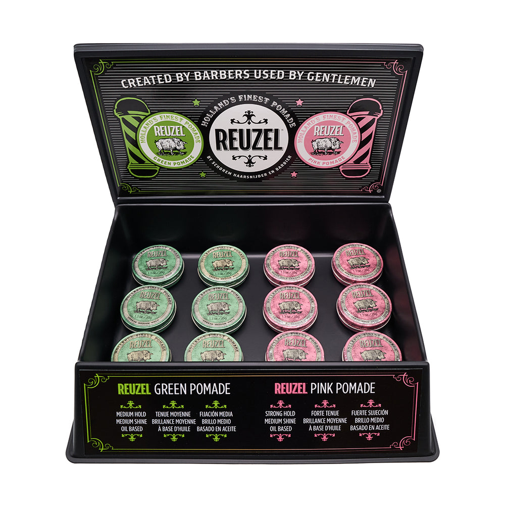 Wax-Based Piglet Pigpen Pomade Display