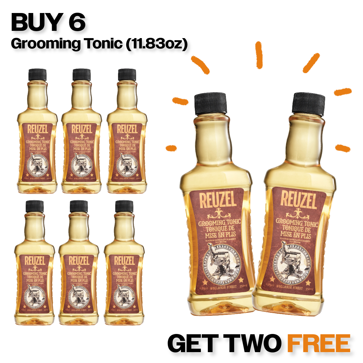 PURCHASE (6) Grooming Tonic - RECEIVE 2 FREE