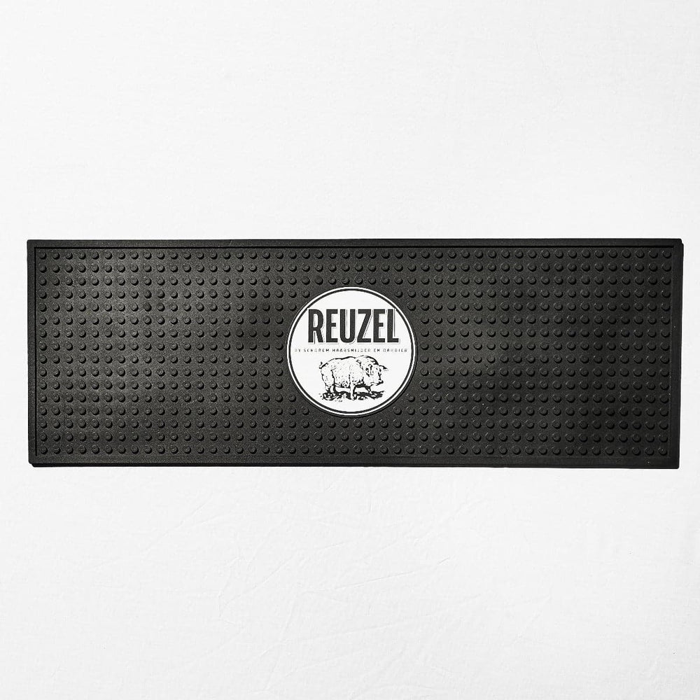 Small Rubber Station Mat with the Classic REUZEL Logo Design