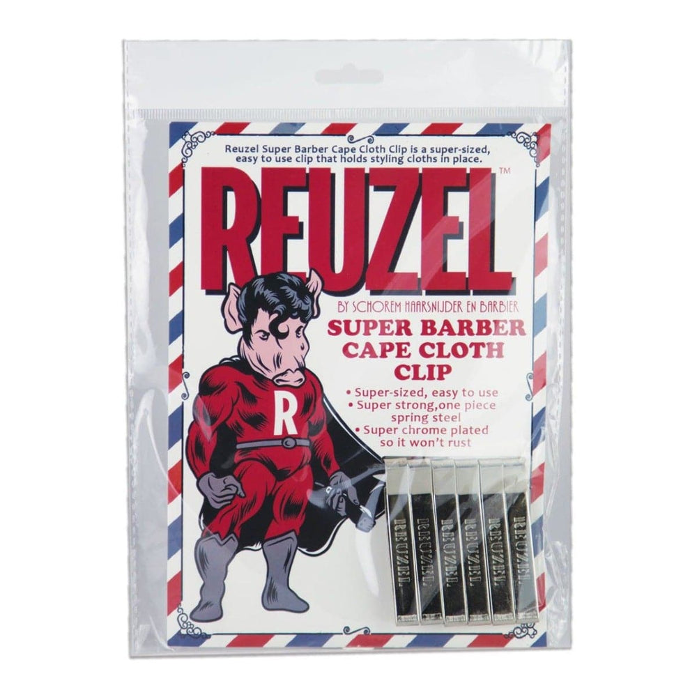 Cape Clip 2019 - Perfect clips to use with the REUZEL Barber Cape