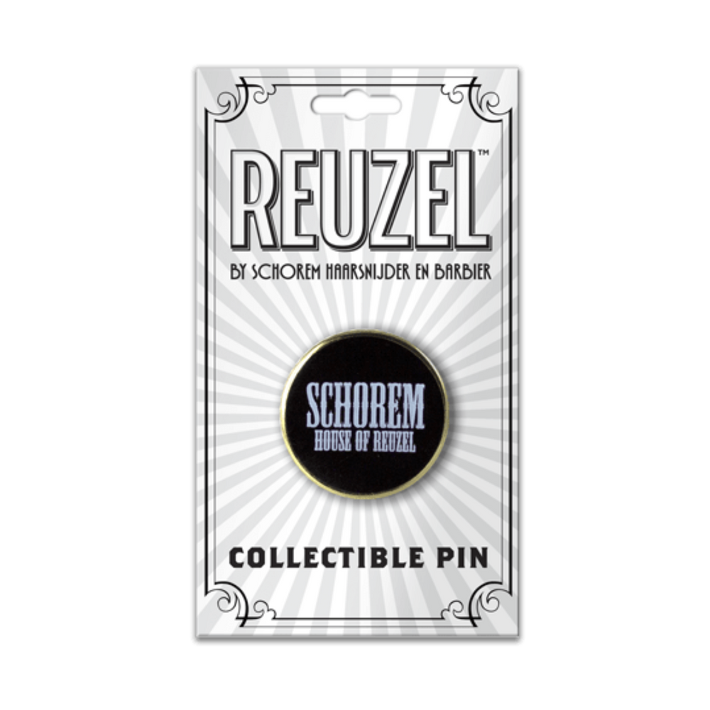 Round Reuzel Collectible Lapel Pin for Sale - House Of Reuzel (Black)