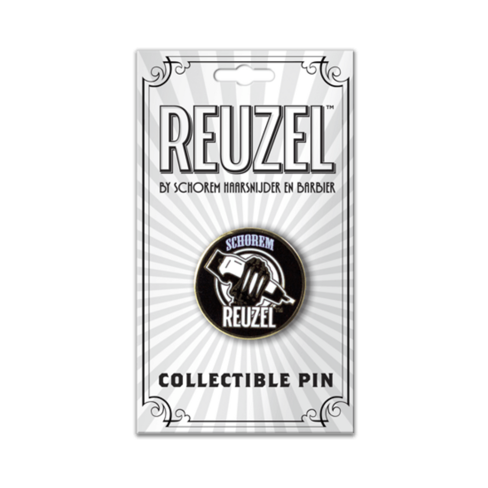 Reuzel Collectible Barber Lapel Pin - Schorem Clipper